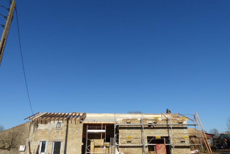 Isolation de toiture en paille, Deux-Sèvres (79)